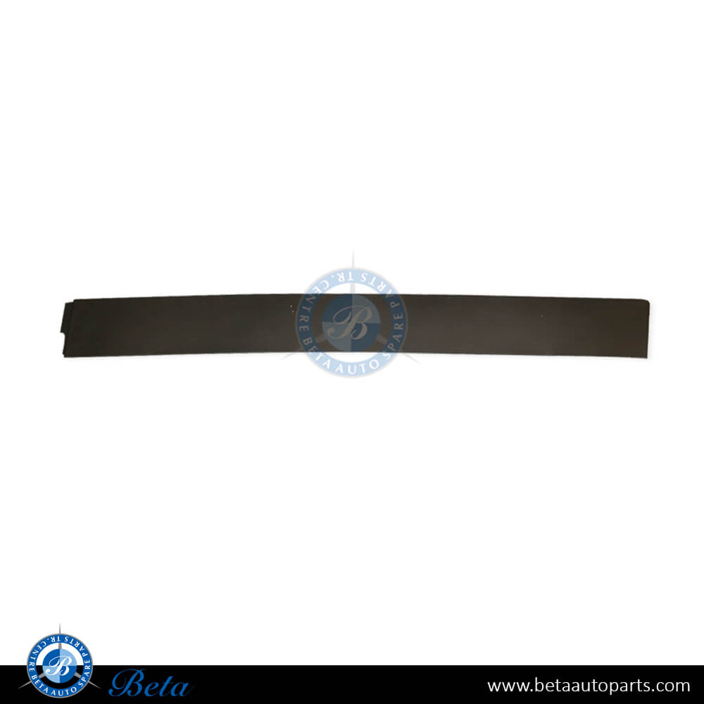 Left Side Rear Door Moulding for Tesla Model X 2015-2021 models, Part Number 1035203-00-E Left Side Rear Door Moulding for Tesla Model X 2015-2021 models, Part Number 1035203-00-E